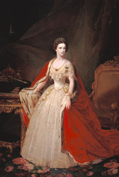 Empress Elizabeth (1837-98) of Bavaria de Giuseppe Sogni