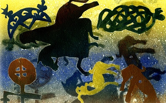 Pictish Horsemen de Gloria  Wallington
