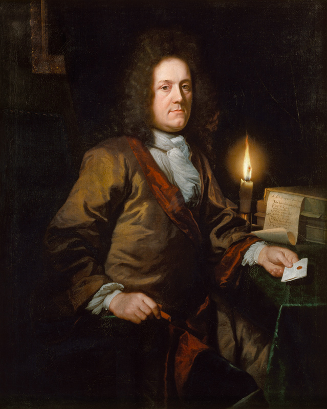 Portrait of the advocate John Acton de Godfried Schalcken