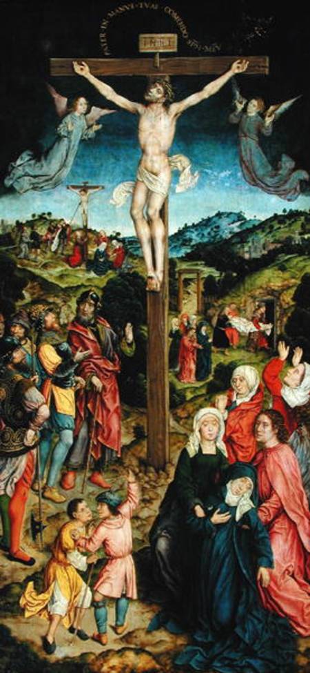 Christ on the Cross de Goossen  van der Weyden