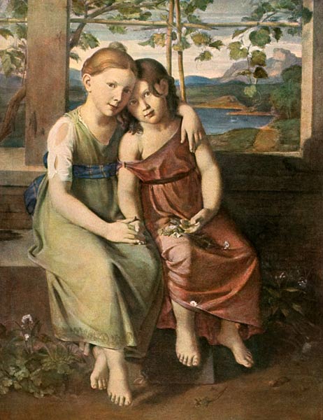 Adelheid und Gabriele von Humboldt de Gottlieb Schick