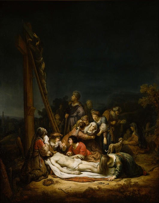 The Lamentation over Christ de Govaert Flinck