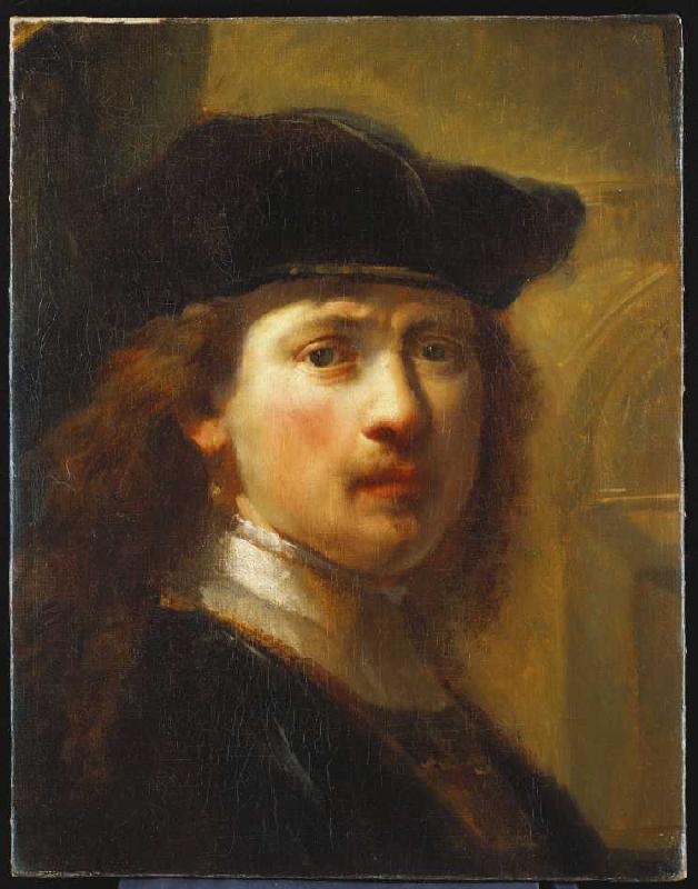 Portrait von Rembrandt. de Govaert Flinck