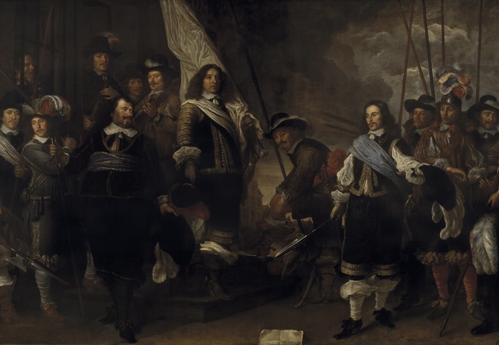 Civic Guard Company of Captain Joan Huydecoper and Lieutenant Frans van Waveren de Govaert Flinck