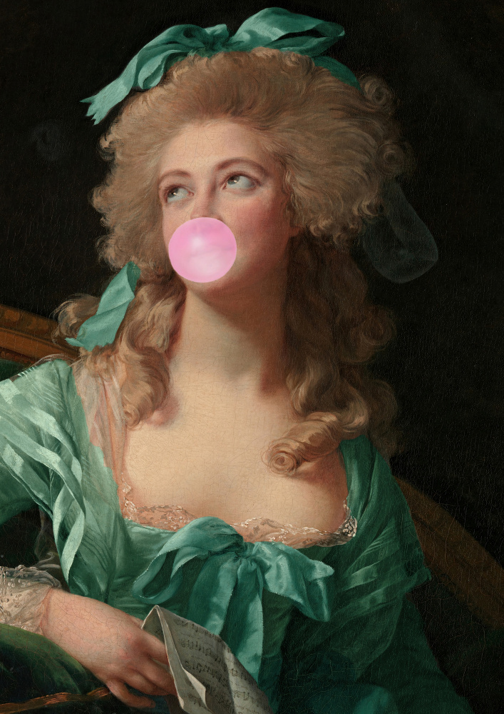 Madame Bubble-Gum de Grace Digital Art Co