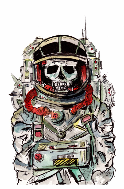Dead Astronaut de Sebastian  Grafmann