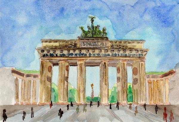 Brandenburger Tor Berlin de Sebastian  Grafmann