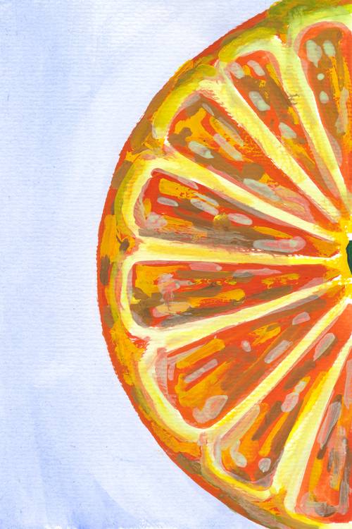 Orange Frucht Scheibe de Sebastian  Grafmann