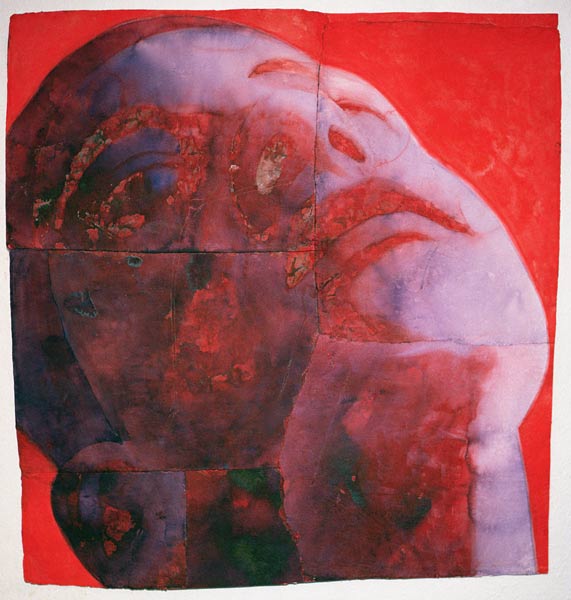 UV Head, 2001 (w/c on paper)  de Graham  Dean
