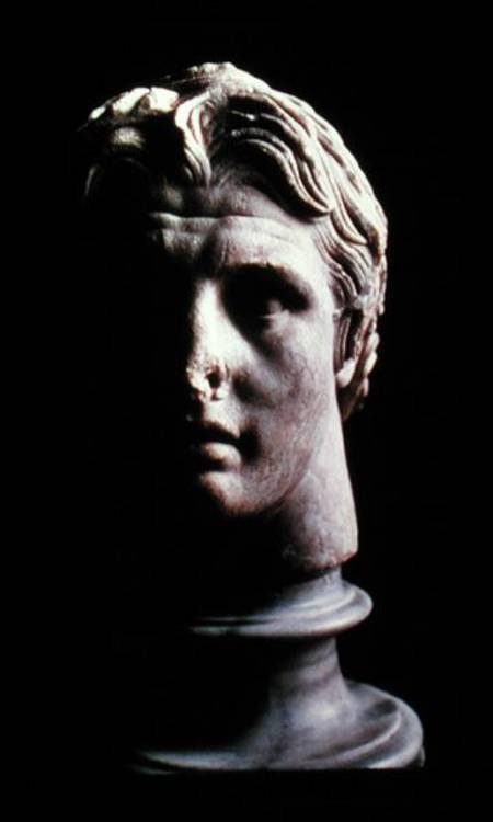 Alexander the Great (356-323 BC), found in Pergamum de Greek