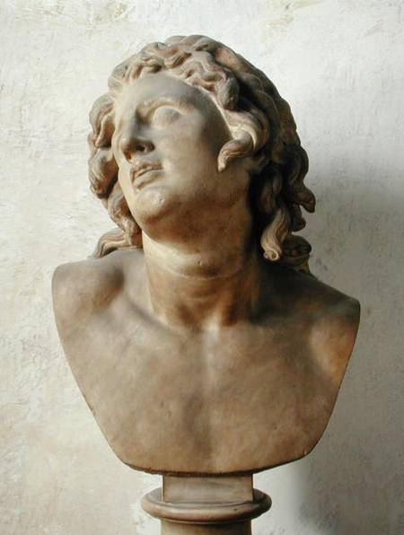 Bust of Alexander III (356-323 BC) the Great de Greek