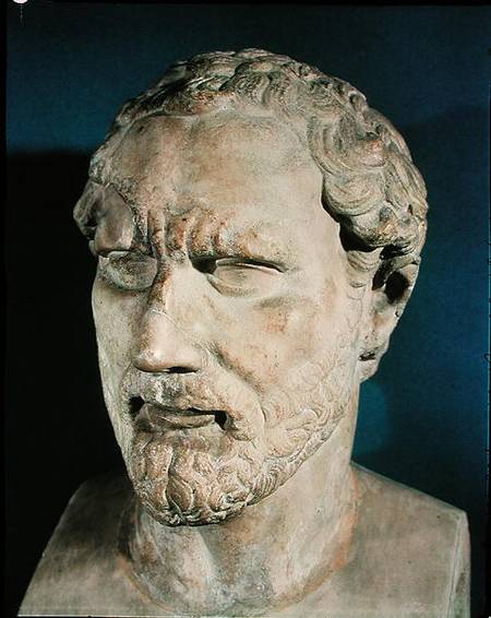 Bust of Demosthenes (384-322 BC) de Greek