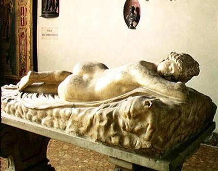 The Sleeping Hermaphrodite de Greek