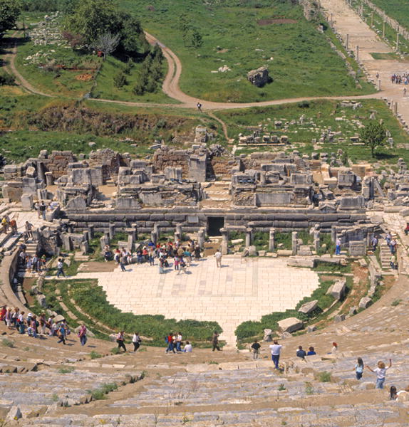 The Great Theatre, begun AD 41-54 (photo)  de Greek