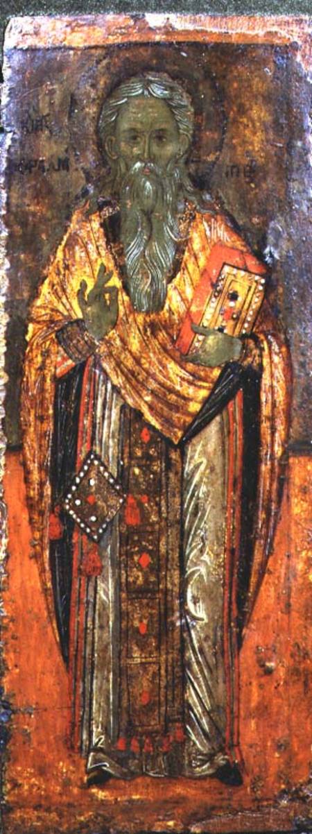 St. Charalambos, icon, from Kastoria de Greek School