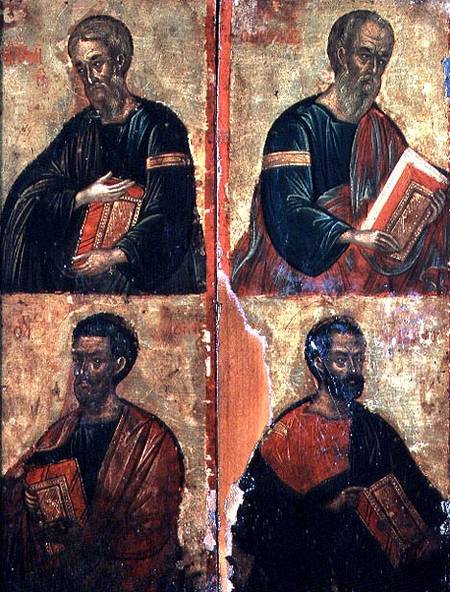 The Four Evangelists de Greek School