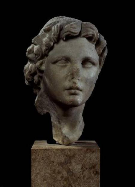 Head of Alexander the Great (356-323 BC) de Greek School