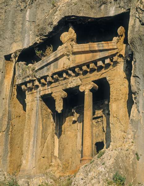 Lycian rock tomb (photo)  de Greek School