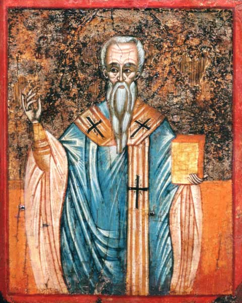 St. Cyril of Alexandria (c.376-444), icon de Greek School