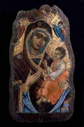 The Mother of God Hodegetria, fragment