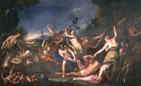 The Murder of Orpheus de Gregorio Lazzarini