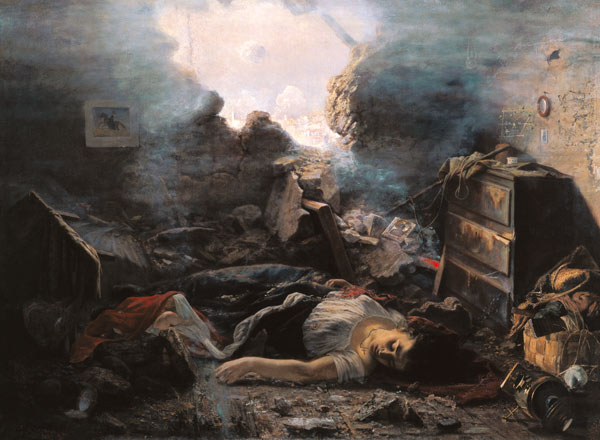 Die Einnahme von Sewastopol 1854 de Grigorij Grigorievich Mjasojedow