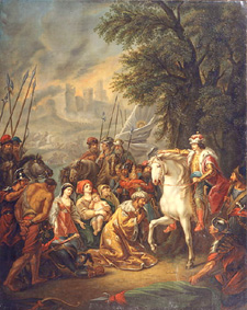 Die Truppen Iwans des Schrecklichen erobern Kasan im Jahre 1552 de Grigoriy Ivanovich Ugryumov