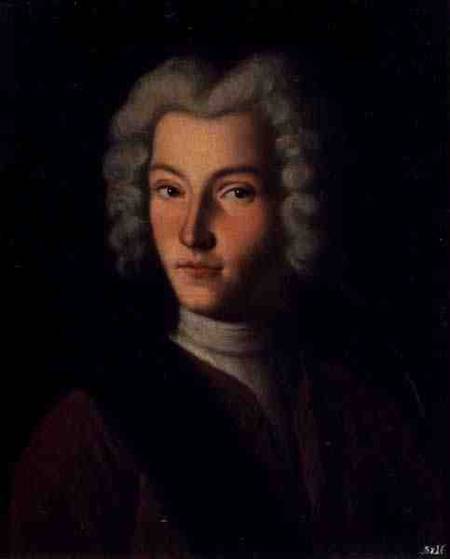 Portrait of Tzar Peter II (1715-30) de Grigory Dmitriev Molchanov