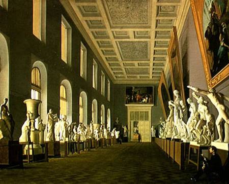The Antiquities Gallery of the Academy of Fine Arts de Grigory Mikhailov