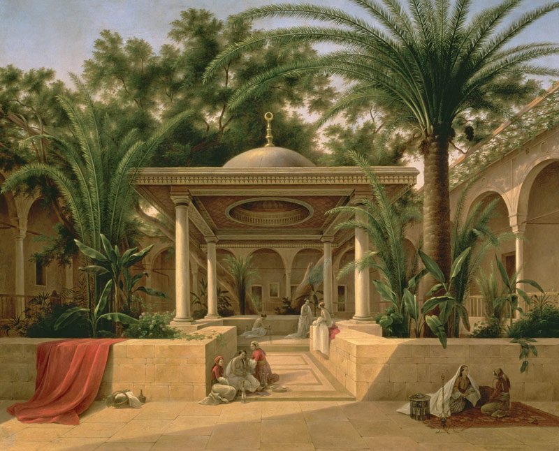 The Khabanija Fountain, Cairo de Grigory Tchernezov