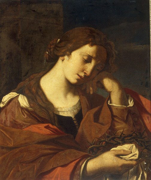 G.Barbieri, The Penitent Magdalene. de Guercino (eigentl. Giovanni Francesco Barbieri)