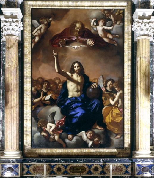 Guercino / The Holy Trinity / 1638 de Guercino (eigentl. Giovanni Francesco Barbieri)