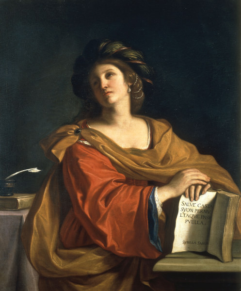 Guercino, Samian Sibyl de Guercino (eigentl. Giovanni Francesco Barbieri)