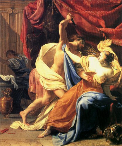 Lucretia and Tarquin de Guercino (eigentl. Giovanni Francesco Barbieri)