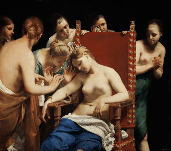 The Death of Cleopatra de Guido Cagnacci