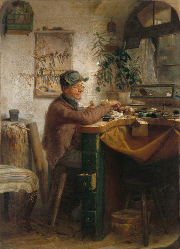 The goldsmith. de Guido Manes