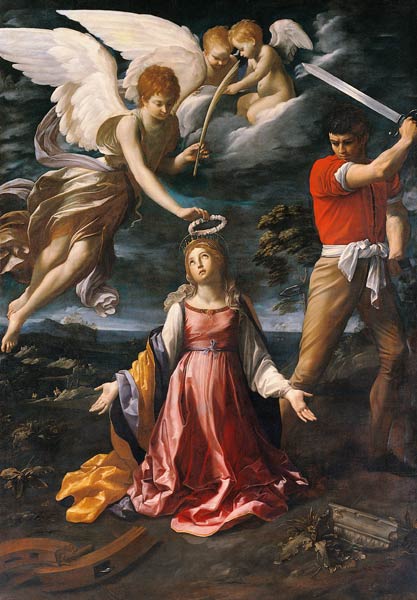 Reni/The martyrdom o.St.Catherine/c.1606 de Guido Reni