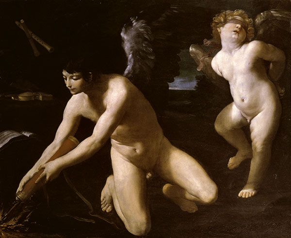 Reni / Sacred and Profane Love / c.1622 de Guido Reni
