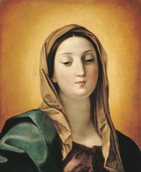 Madonna (detail of 122120) de Guido Reni