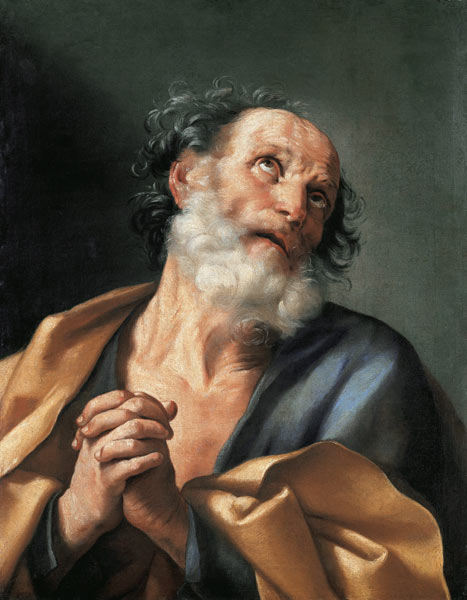 Repentance of Saint Peter de Guido Reni