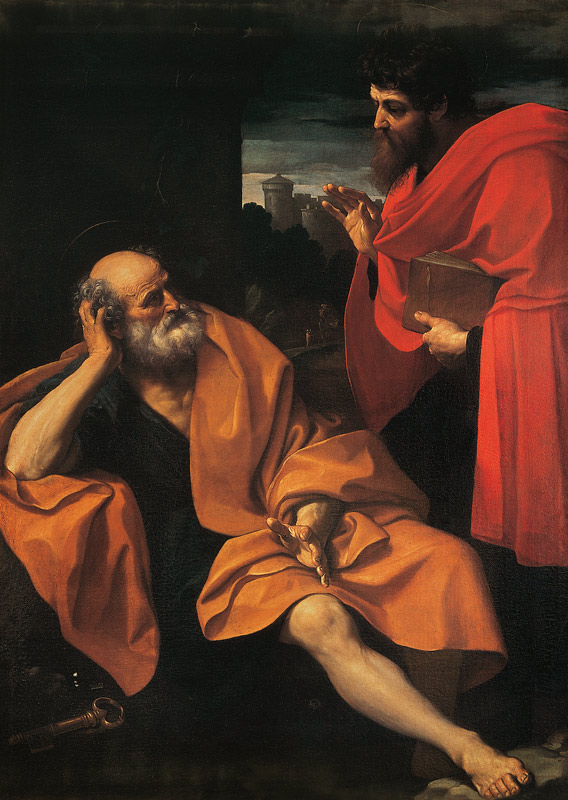 Reni / St.Peter and St.Paul / c.1605 de Guido Reni