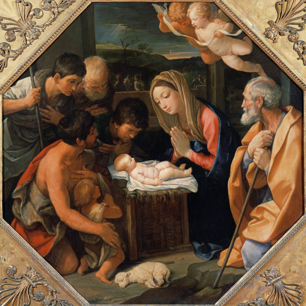 The Adoration of the Shepherds de Guido Reni