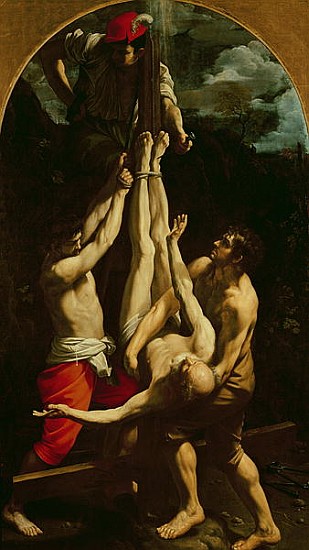 Crucifixion of St. Peter de Guido Reni