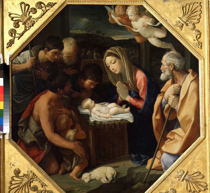 The Adoration of the Christ Child de Guido Reni