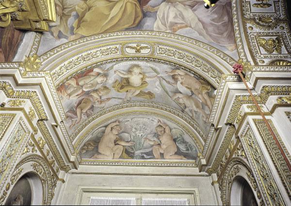 Rome, Cappella del Annunziata / Frescoes de Guido Reni