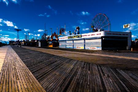 Lines in Coney Island