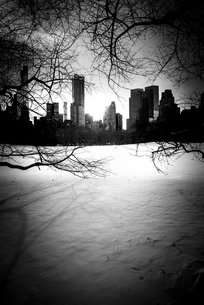 New York City Winter Skyline N¬∫2 de Guilherme Pontes