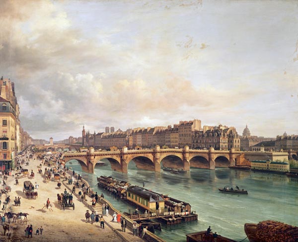 View of Pont Neuf de Guiseppe Canella