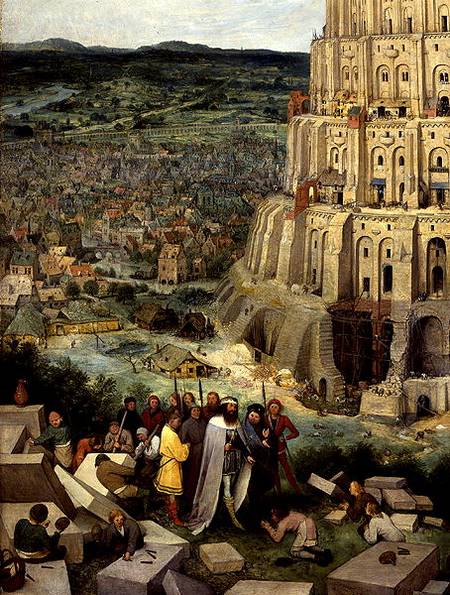 Tower of Babel de Giuseppe Pellizza da Volpedo