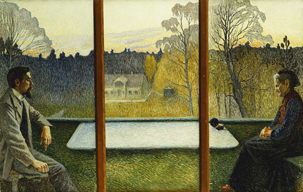 On the Terrace, 1904 de Gunnar Gunnarson